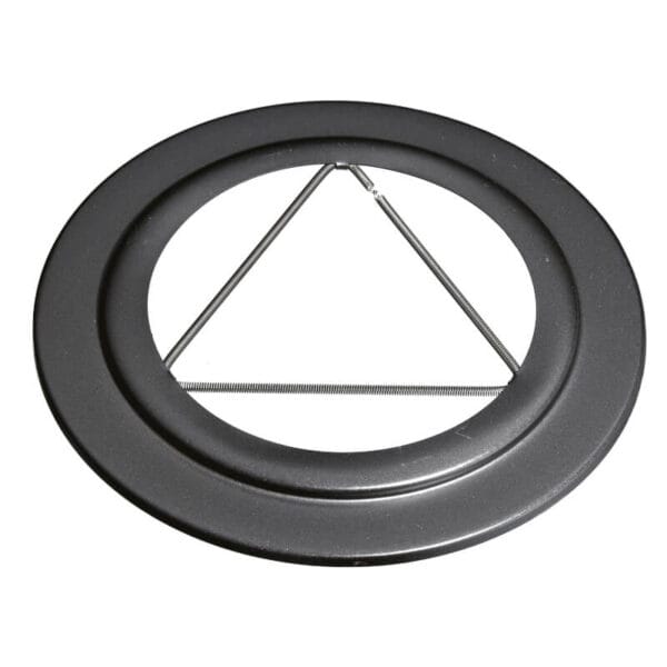 JONCOUX Rosace pour tuyau APOLLO PELLETS Email 0,7 - 80 mm - Noir