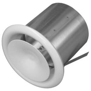 JONCOUX Bouche de soufflage à cône réglable pour conduits DAC 125