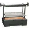 ESCALOR Barbecue inox ES JARDIN charbon de bois