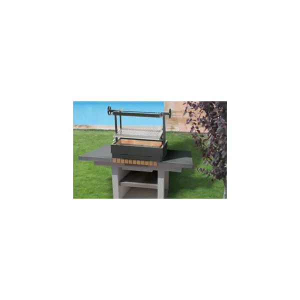 ESCALOR Barbecue inox ES JARDIN charbon de bois – Image 2