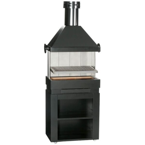 ESCALOR Barbecue inox ES PATIO charbon de bois