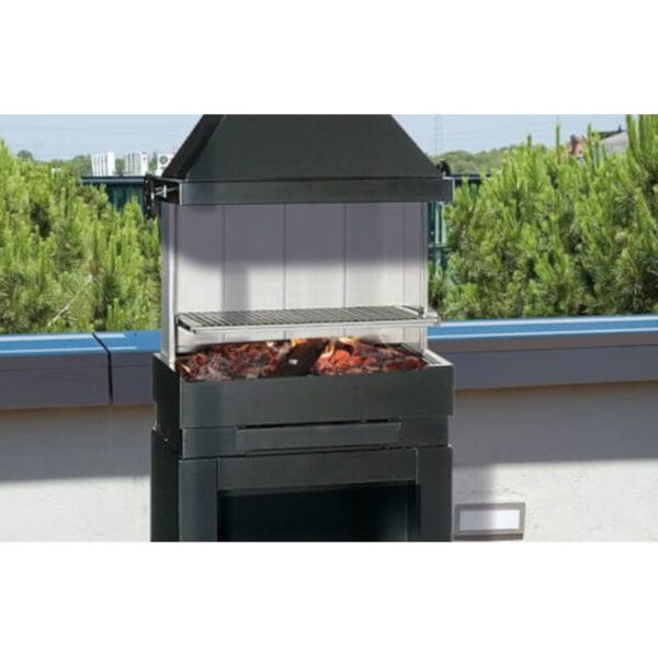 ESCALOR Barbecue inox ES PATIO charbon de bois – Image 2