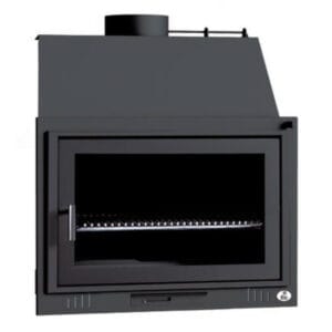 Barbecue charbon bois avec porte FM BH-180 P à encastrer