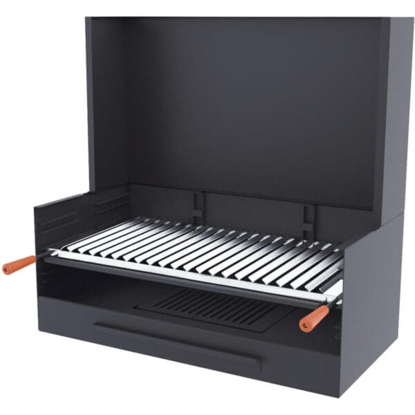 Barbecue bois et charbon FM BV-81 80cm à poser ou à encastrer
