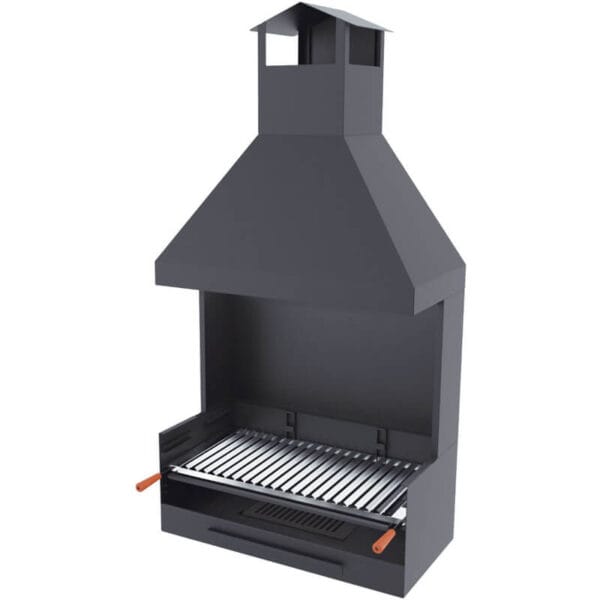 Barbecue bois et charbon FM BV-82 80cm à poser ou à encastrer