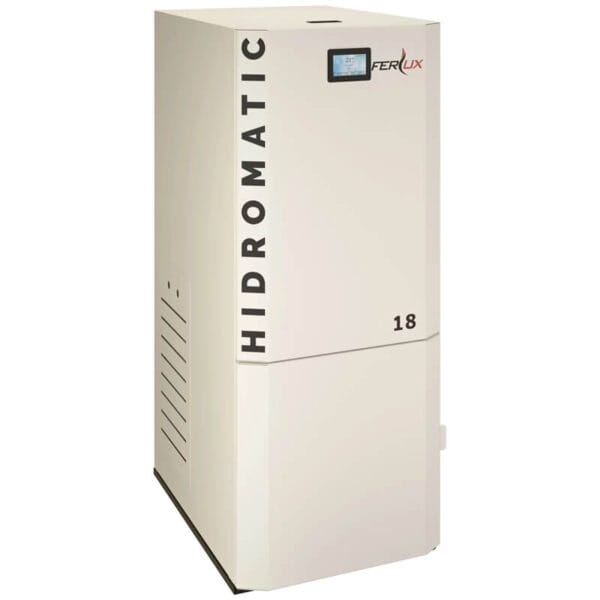 FERLUX Chaudière à granulés HIDROMATIC 12kW nettoyage auto du brûleur + Wifi