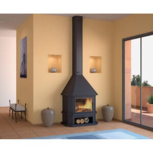 Cheminée métallique HANSE 17,5 kW CH42