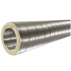 JONCOUX Conduit semi-rigide isolé 100 mm Isovac DAC - Longueur de 3 m