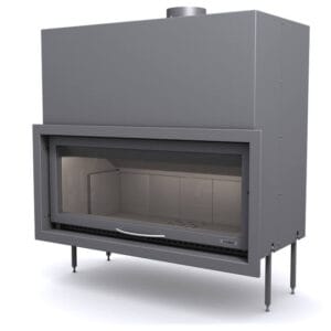 FOCGRUP Foyer de cheminée BV120 16,5kW 120cm guillotine