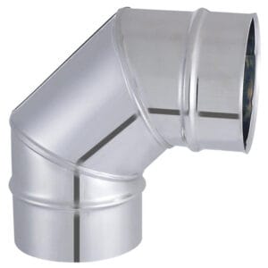 JONCOUX Tuyau TYRAL INOX  304 - Diam. 300 - Coude à secteur 90°