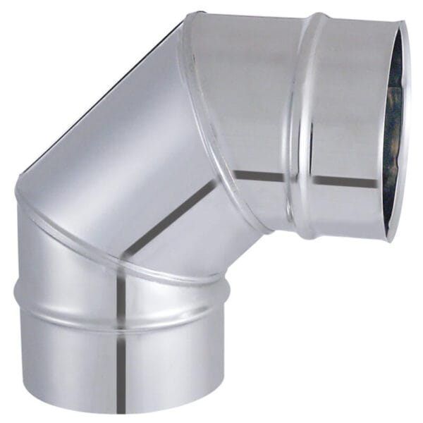 JONCOUX Tuyau TYRAL INOX  304 - Diam. 230 - Coude à secteur 90°