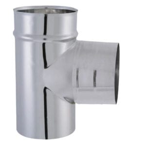 JONCOUX Tuyau TYRAL INOX  304 - Diam. 97 - Té 90° double emboitement