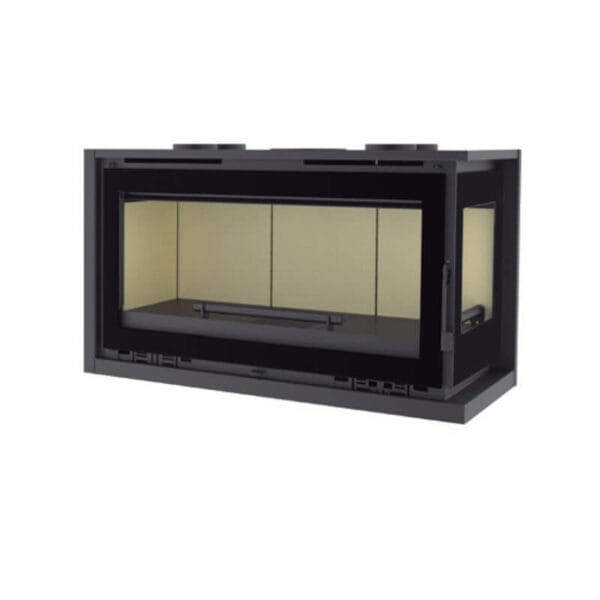 Insert 2 faces vitrées en angle FM IT-122IK 13,3kW verre sérigraphié