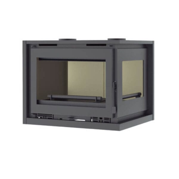 FM Insert d'angle turboventilé IT-172D 12,5kW foyer vermiculite