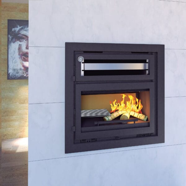 FM Insert de cheminée avec four IT-180 H 12,8kW – Image 2