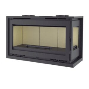 FM Insert d'angle turboventilé IT-182D 12,8kW foyer vermiculite