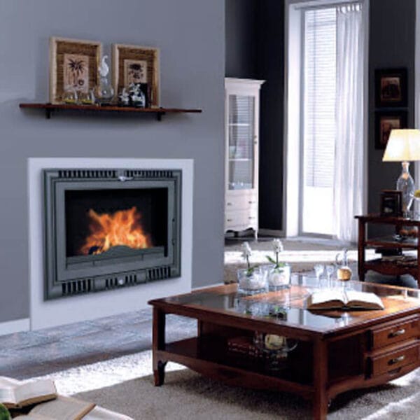 FERLUX Insert en fonte 860 12,0kW grand foyer – Image 2