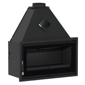 FM Foyer panoramique IC-100 FK 14,5kW foyer en fonte