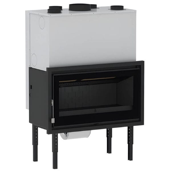 FM Foyer panoramique IC-100 FKC 14,5kW récupérateur de chaleur turbo 900m3/h