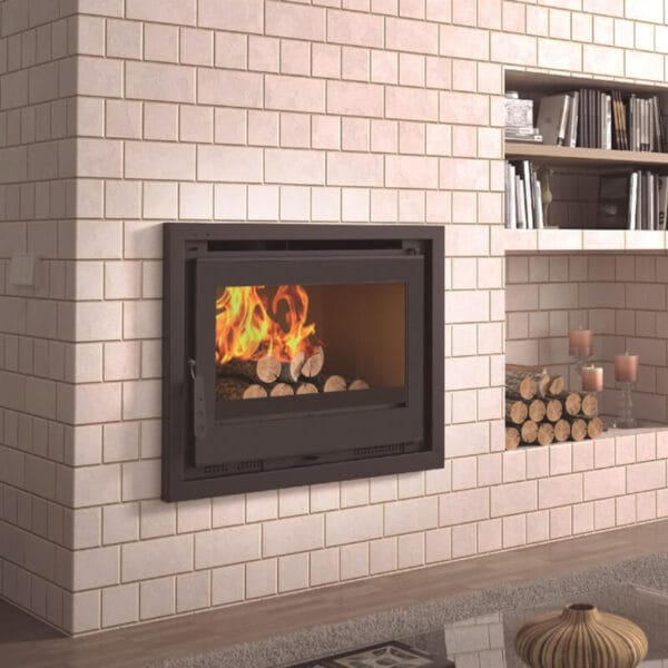 FM Insert de cheminée I-170 12,6kW avec porte en fonte – Image 2