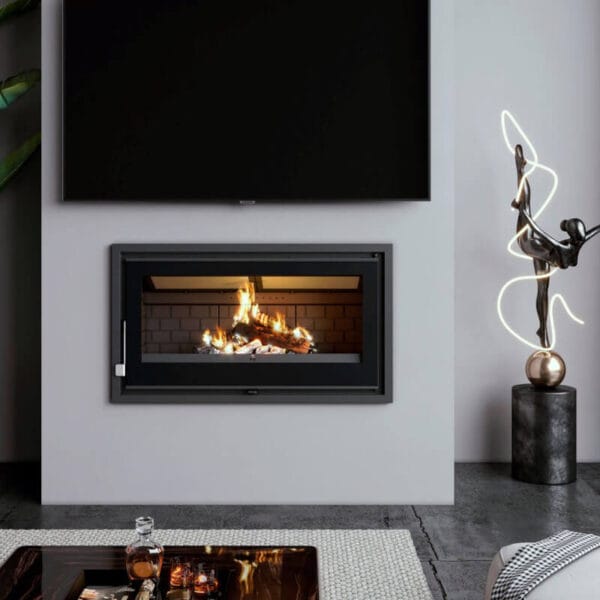 FM Insert de cheminée IZ-170 FK 9kW foyer en fonte – Image 2