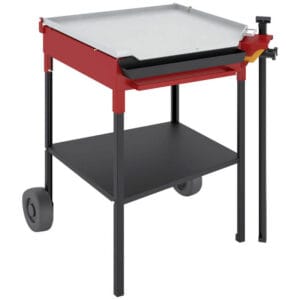 Plancha à gaz FM PL-60 65x65 cm en acier au carbone 5mm