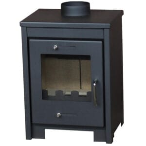 Poele A Bois RUBY 1 8.0Kw H66xL46xP40