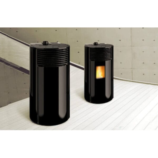 FERLUX Poêle à granulés HELEN 10kW Noir Magique – Image 3