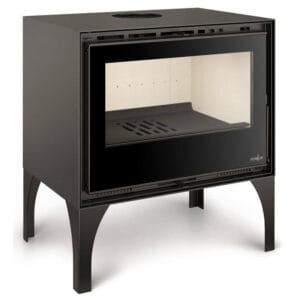 FERLUX Poêle à bois ENYA 49 6,4kW sur pieds