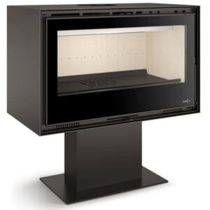 FERLUX Poêle à bois ENYA 90 8,5kW sur pied central
