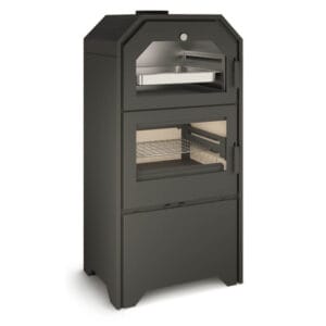 FERLUX Poêle à bois avec grand four FORNO LENERO 14,5kW sur bûcher