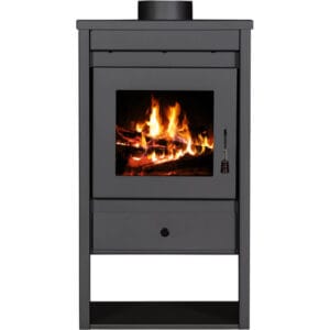 Poêle à bois LUNA 10kW noir
