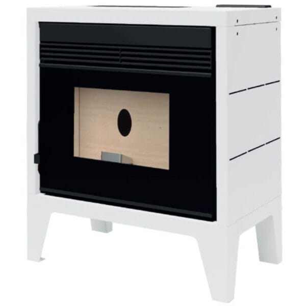 FM Poêle à granulés BP-170K 11,5kW Blanc