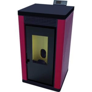 FM Poêle à granulés BP-200K 12kW Rouge