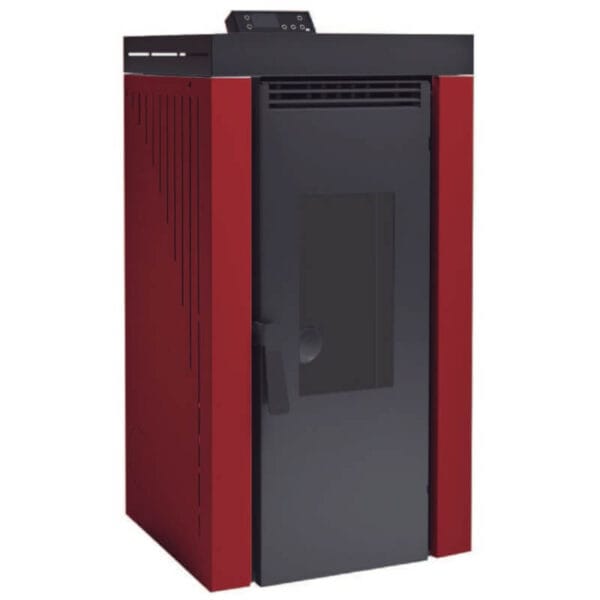 FM Poêle à granulés BP-200 12kW Rouge