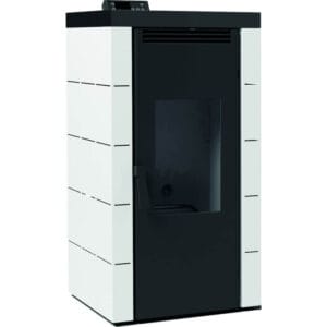 FM Poêle à granulés BP-700 17,5kW Blanc