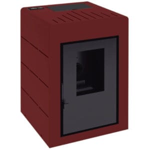FM Poêle à granulés BP-CH0 4,6kW Rouge