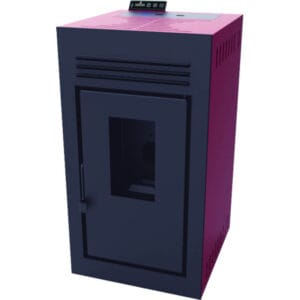 FM Poêle à granulés BP-CH1 7,5kW Rouge