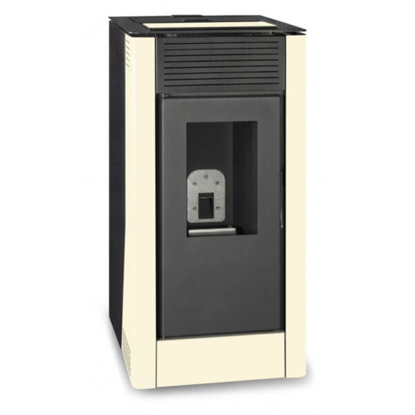 ESCALOR Poêle à granulés hydro DELIA 15kW blanc – Image 2