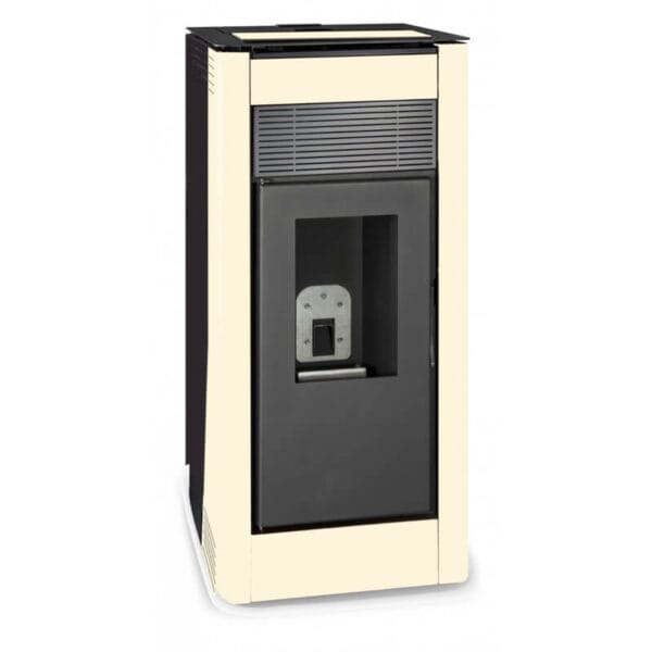 ESCALOR Poêle à granulés hydro DELIA 27kW blanc