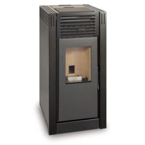 ESCALOR Poêle à granulés NAREL 8kW noir mat