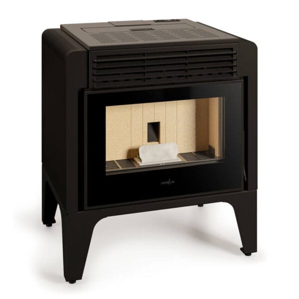FERLUX Poêle à granulés ARES 10kW Noir - A+