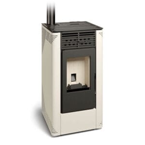 FERLUX Poêle à granulés (Pellets) FLORA SV 10kW blanc - A+