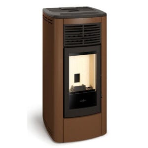 FERLUX Poêle à granulés (Pellets) SHARA 8kW marron - A+