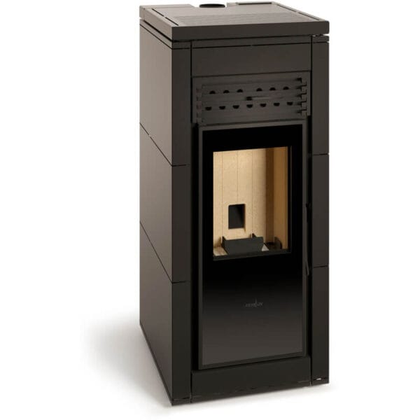 FERLUX Poêle à granulés VENUS 6kW Noir