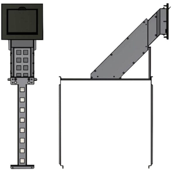 FERLUX Silo encastrable pour insert à granulés Orion / Ulyses